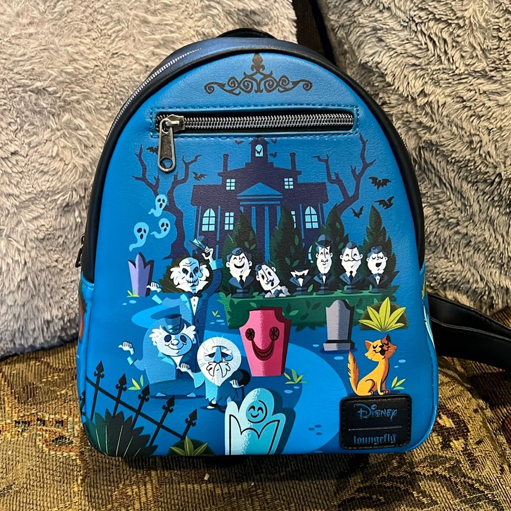 Disney Loungefly Haunted Mansion Backpack